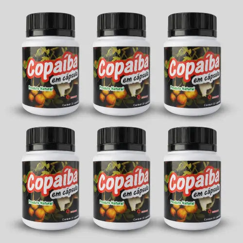 Suplemento Alimentar com Óleo de Copaíba – 30 Cápsulas