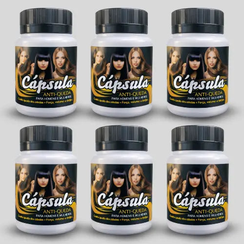 Suplemento Alimentar para Cabelos com Vitaminas e Minerais – 30 Cápsulas