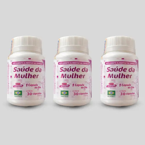 Suplemento Alimentar Saúde da Mulher com Vitaminas – 30 Cápsulas