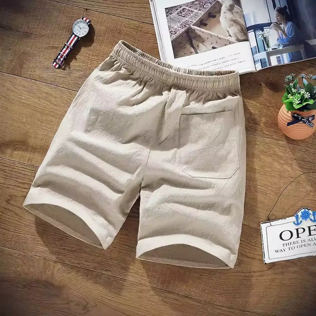 Bermuda de Linho Masculina Lorennzi Bosco 6