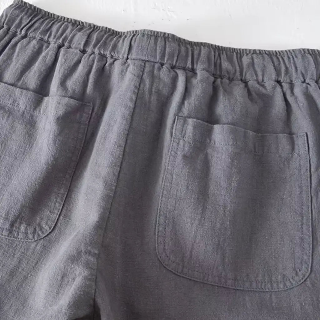 Bermuda de Linho Masculina Lorennzi Casti 3