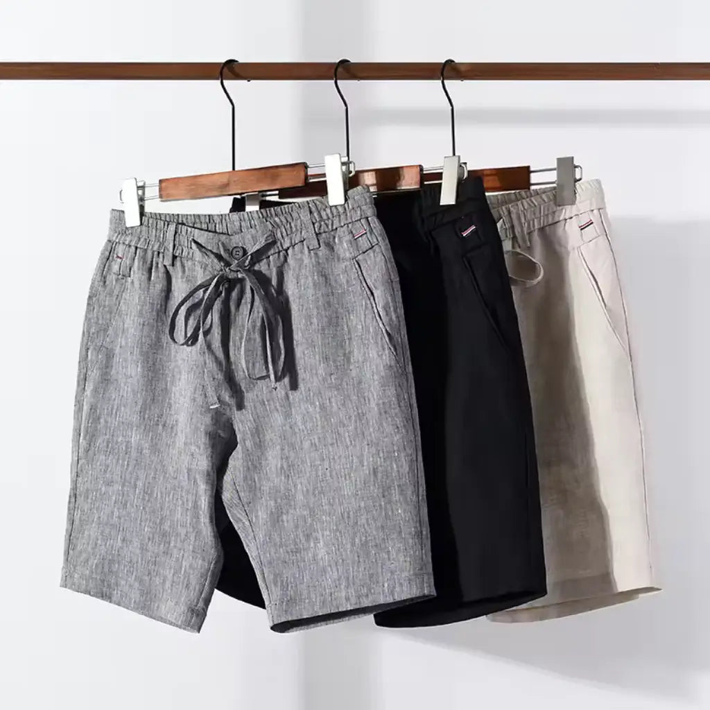 Bermuda de Linho Masculina Lorennzi Mare 6