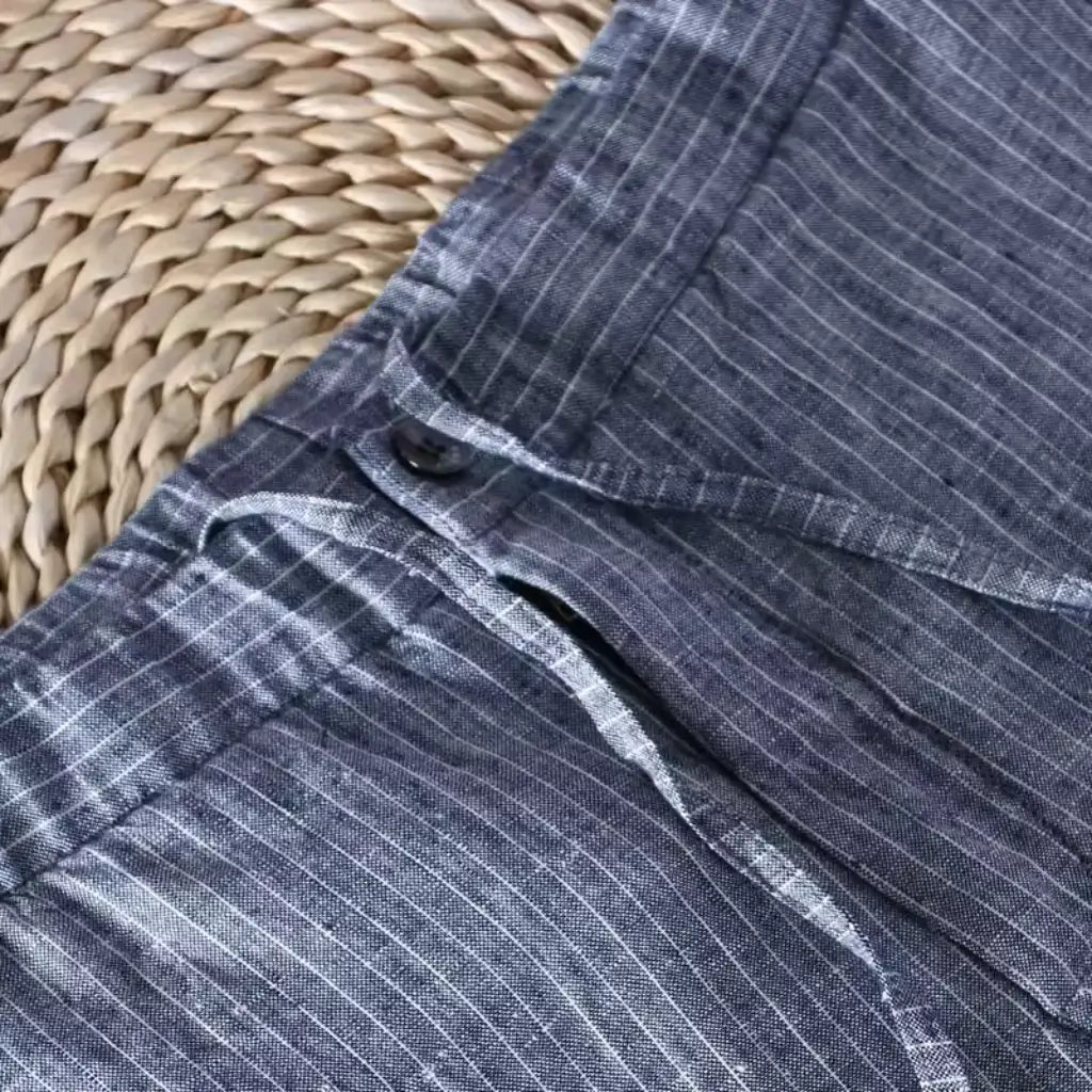 Bermuda de Linho Masculina Lorennzi Salermo 5