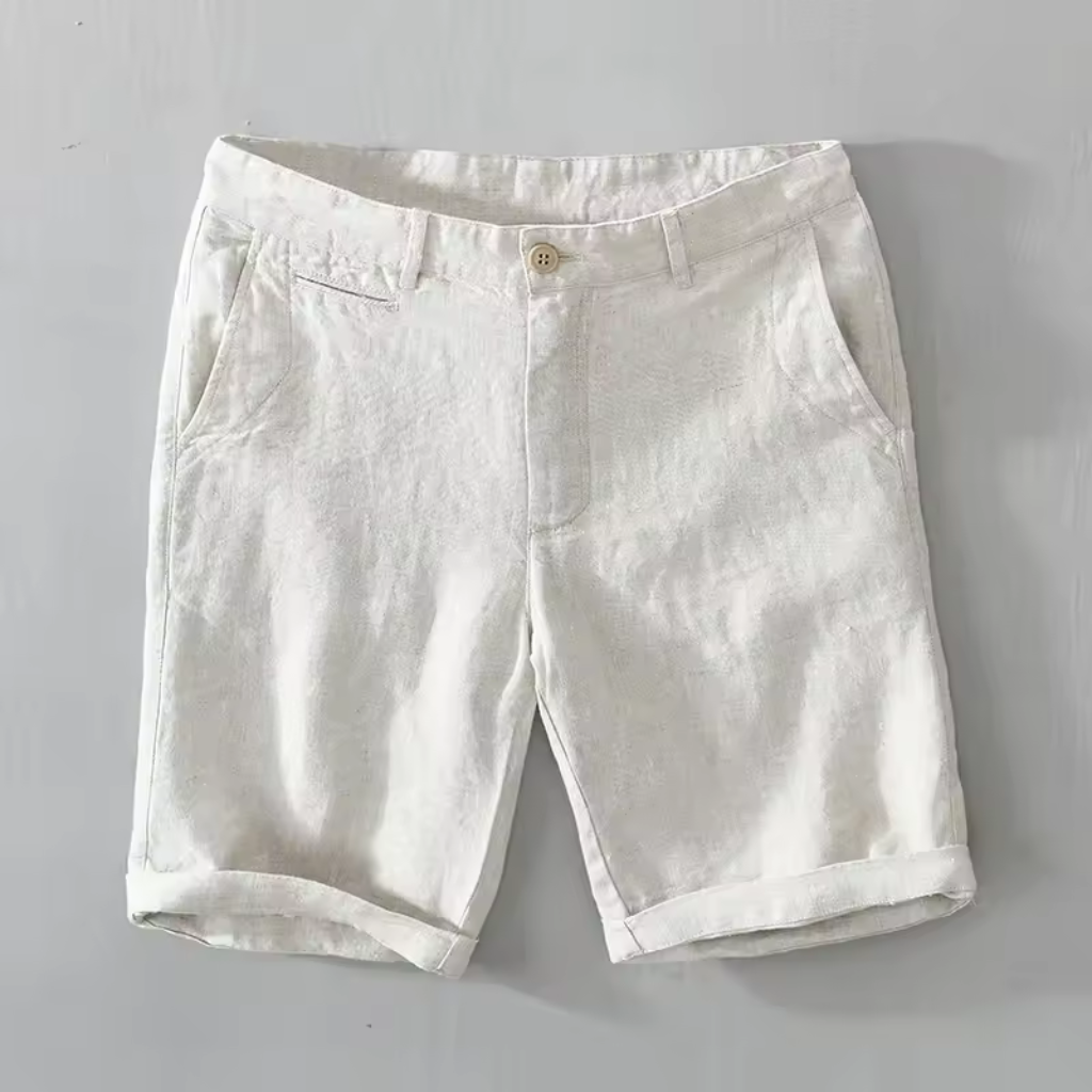 Bermuda de Linho Masculina Lorennzi Trento 2