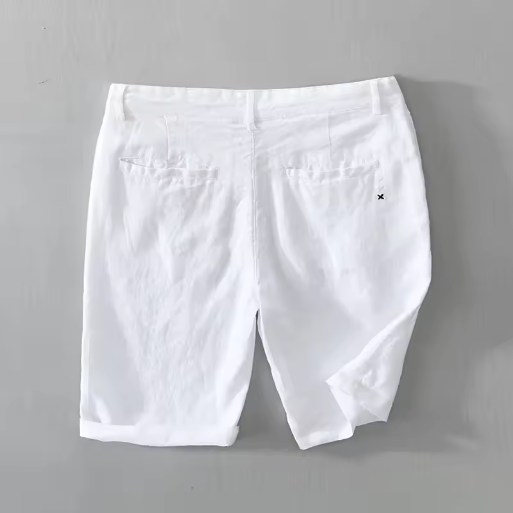 Bermuda de Linho Masculina Lorennzi Trento 5