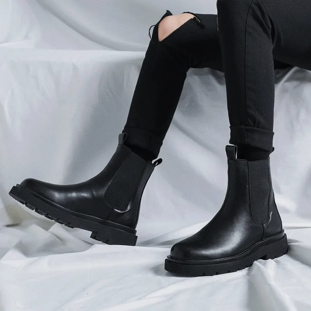 Bota Chelsea Masculina Lorennzi de Cano Alto 2