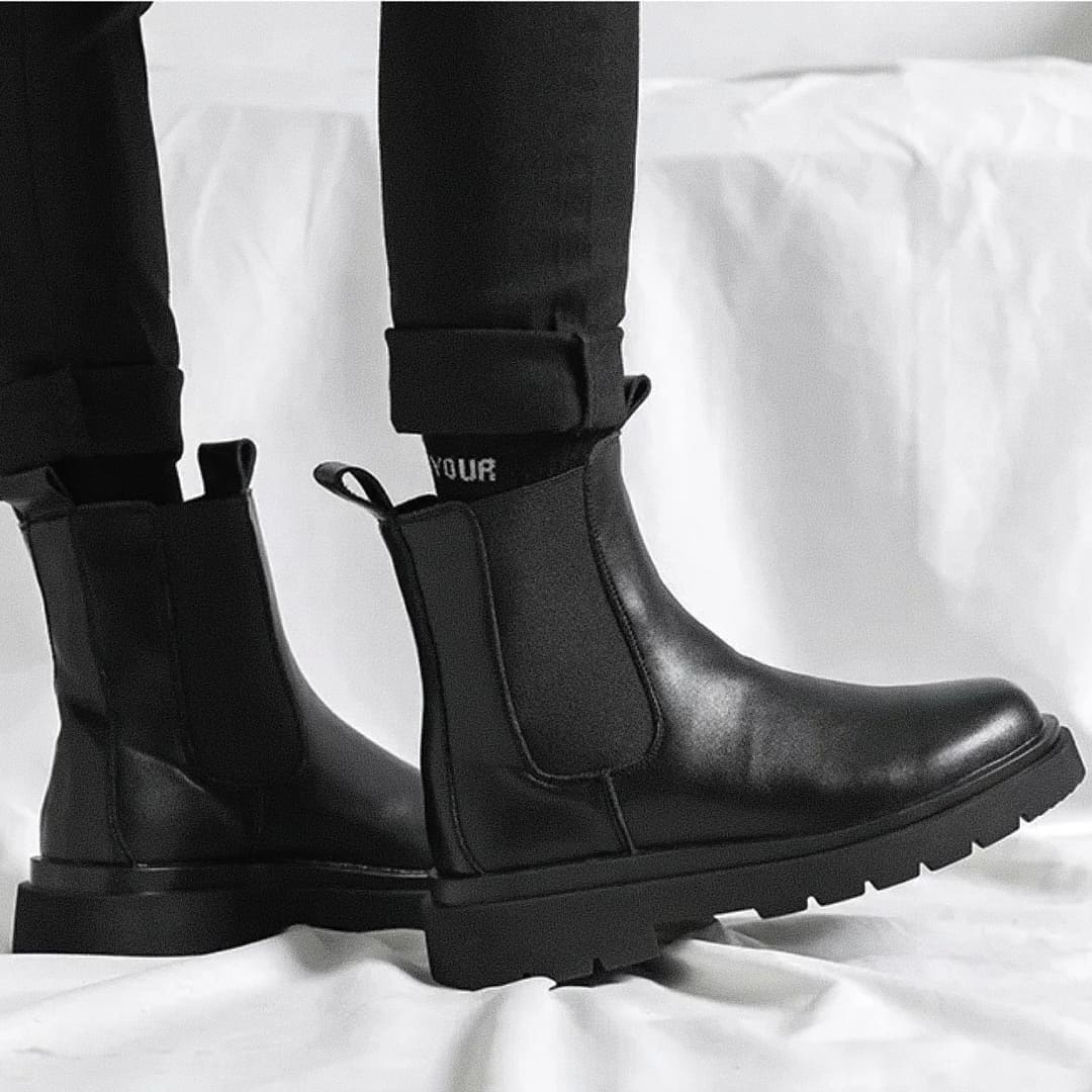 Bota Chelsea Masculina Lorennzi de Cano Alto 6