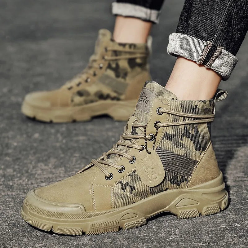 Bota Masculina Camuflada Lorennzi Walker 4
