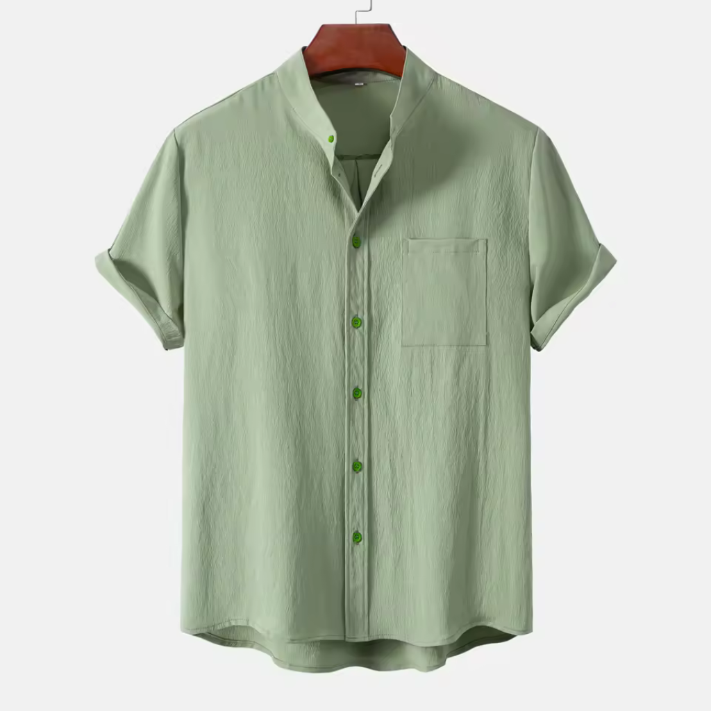Camisa Masculina Manga Curta Lorennzi 7
