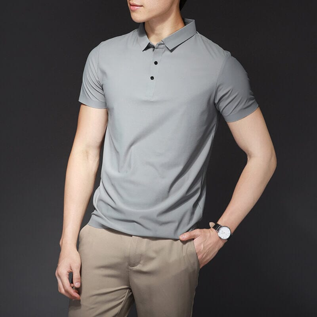 Camisa Polo Premium Seda Gelo Anti Amasso Lorennzi 5