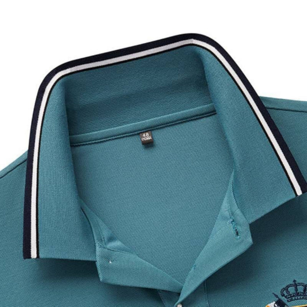 Camisa Polo Seda em Gelo Lorennzi Carter 6