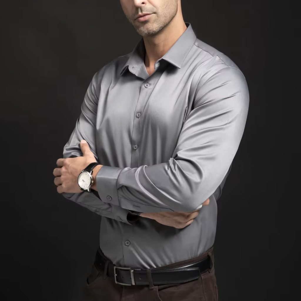 Camisa Social Anti Amasso Lorennzi 3