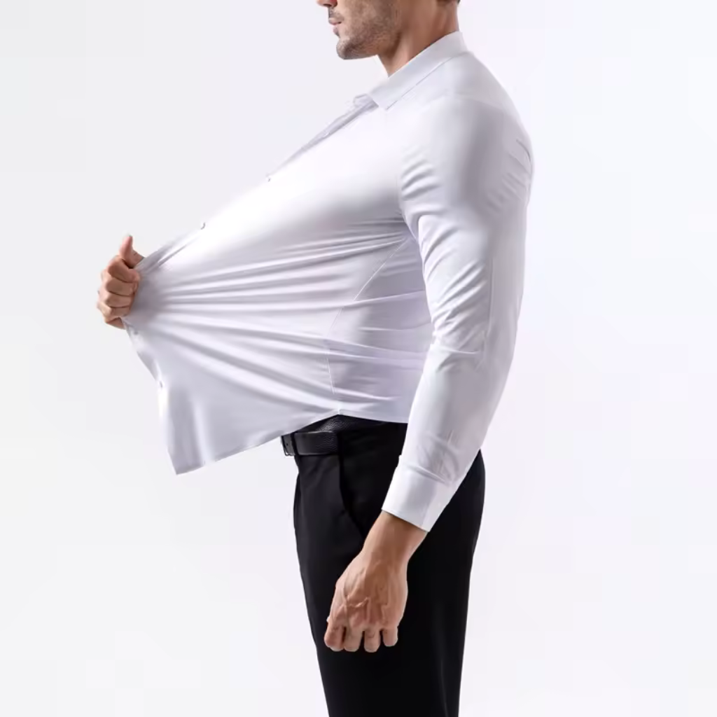 Camisa Social Anti Amasso Lorennzi Duke 4