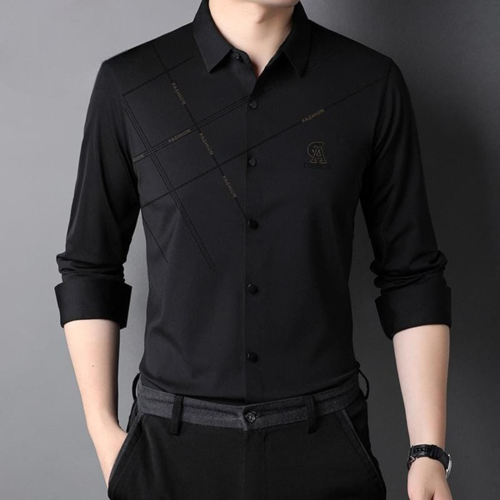 Camisa Social Manga Longa Modern Lorennzi 3