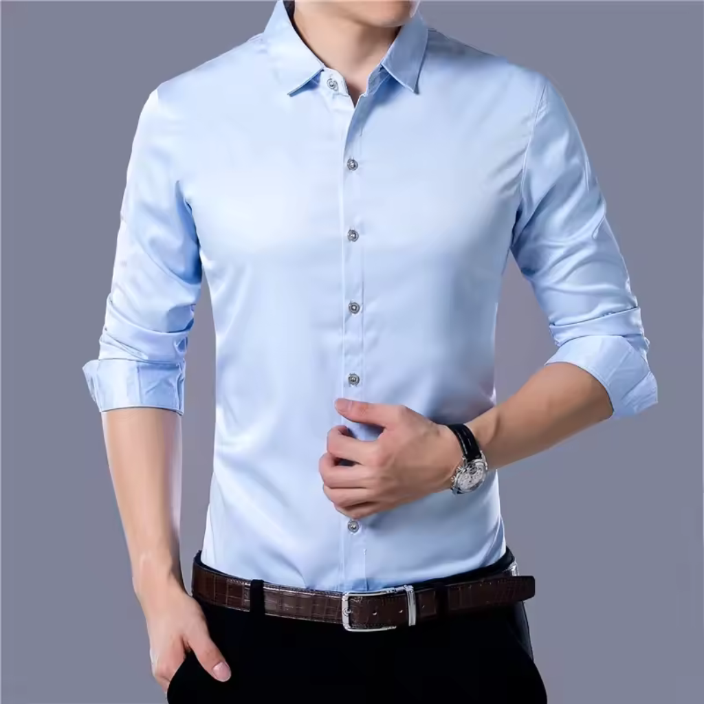 Camisa Social Masculina Lorennzi Fit 3