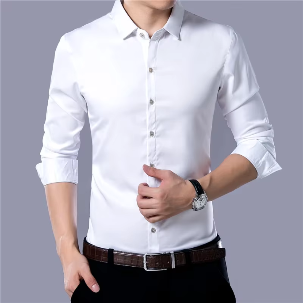 Camisa Social Masculina Lorennzi Fit 5