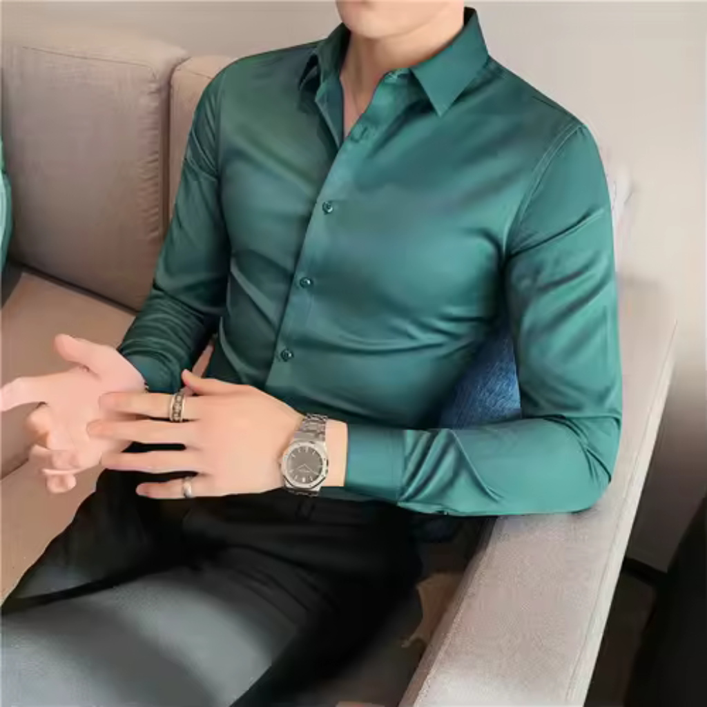 Camisa Social Masculina Lorennzi Tahiti 2