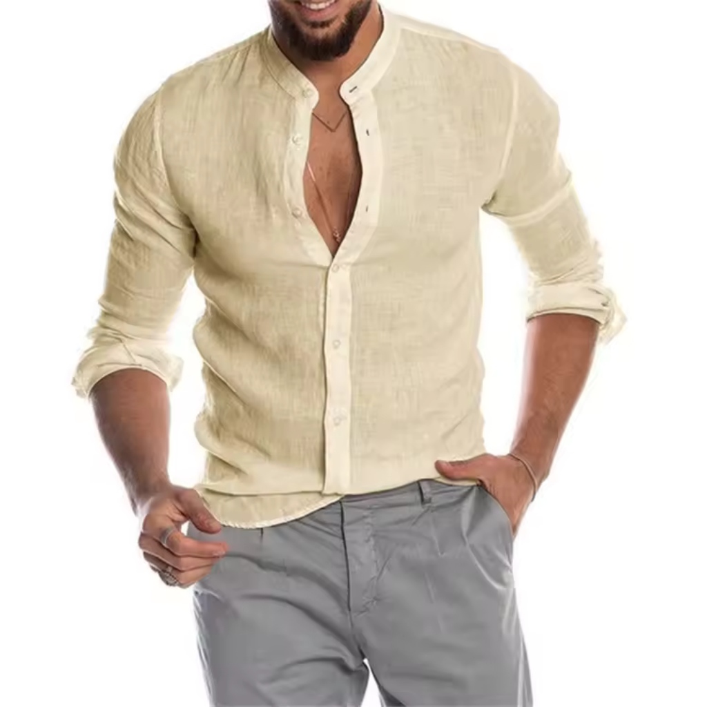 Camisa de Linho Lorennzi Island 5