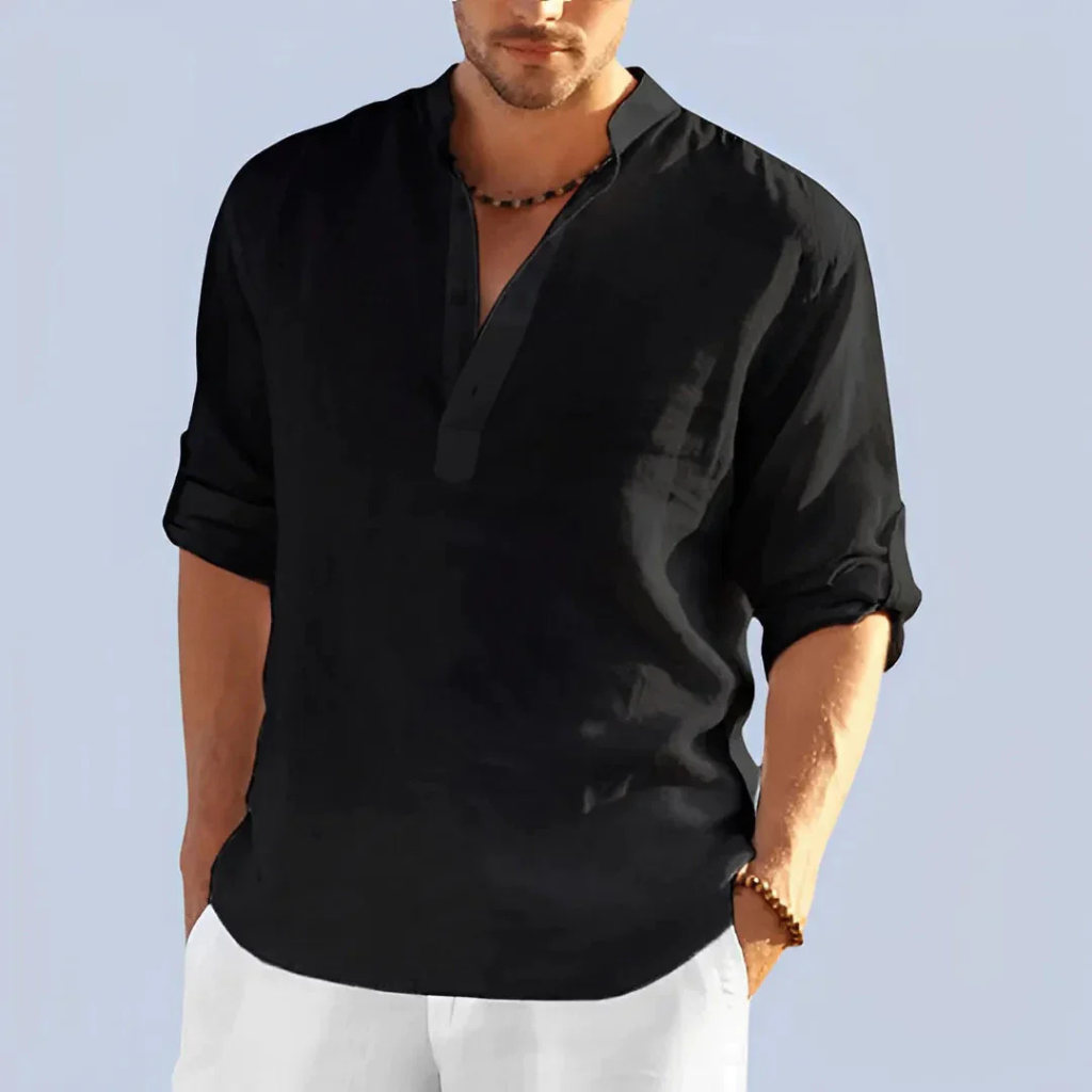 Camisa de Linho Lorennzi Panamera 4