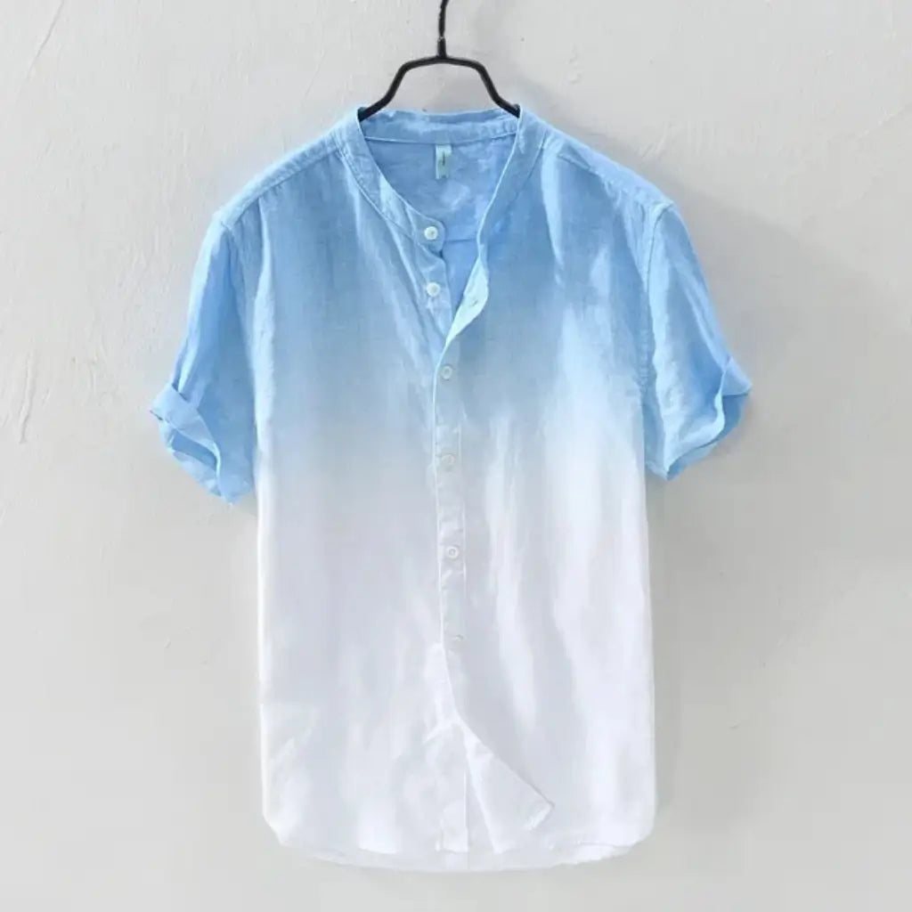 Camisa de Linho Masculina Lorennzi Bianco 7