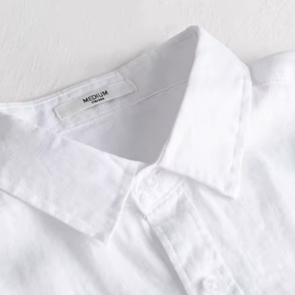 Camisa de Linho Masculina Lorennzi Bosco 7