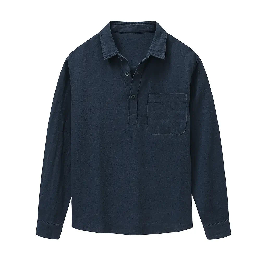 Camisa de Linho Masculina Lorennzi Casual