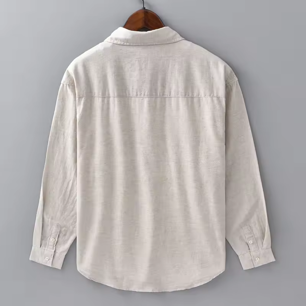 Camisa de Linho Masculina Lorennzi Duna 3