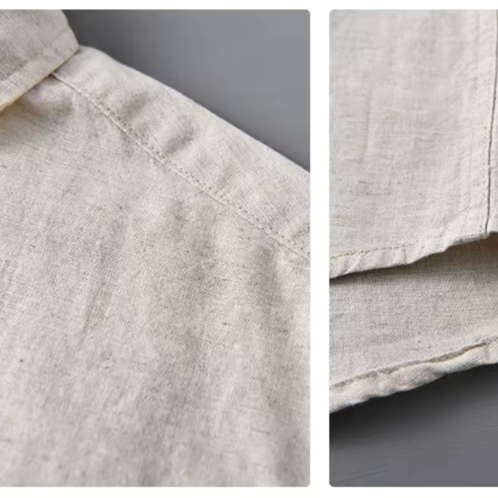 Camisa de Linho Masculina Lorennzi Duna 6