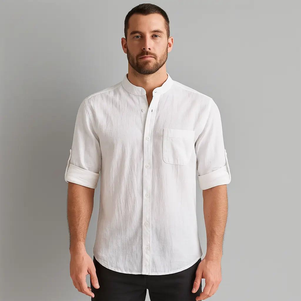 Camisa de Linho Masculina Lorennzi Linen 2