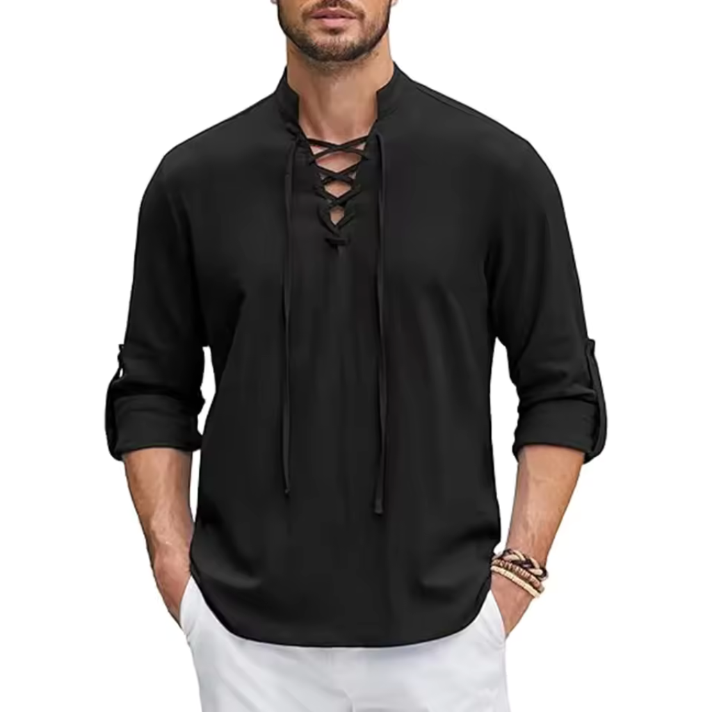 Camisa de Linho Masculina Lorennzi Sicilia 3
