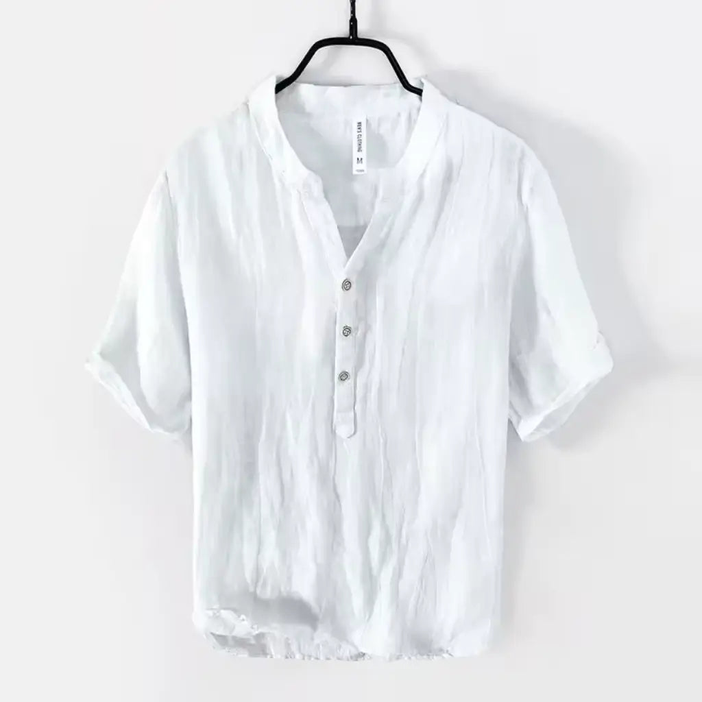 Camisa de Linho Masculina Lorennzi Venezia 5
