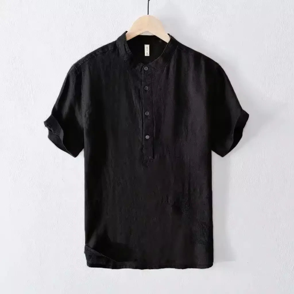 Camisa de Linho Masculina Lorennzi Venezia 6