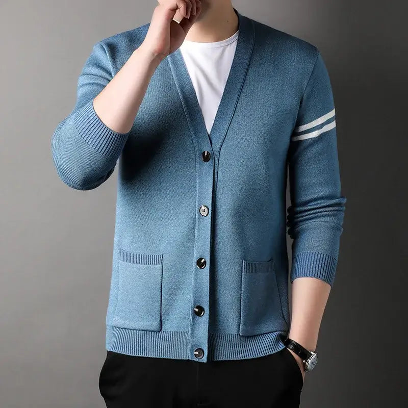 Cardigan Masculino Lorennzi Gola V 4