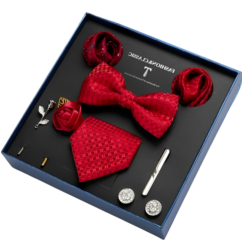 Gravata Conjunto Deluxe de Cavalheiros Lorennzi