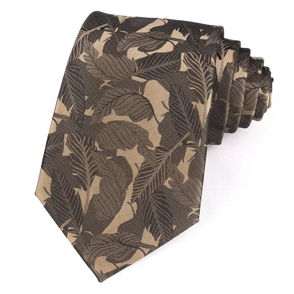 Gravata Estampada Floral Lorennzi Vitale 19