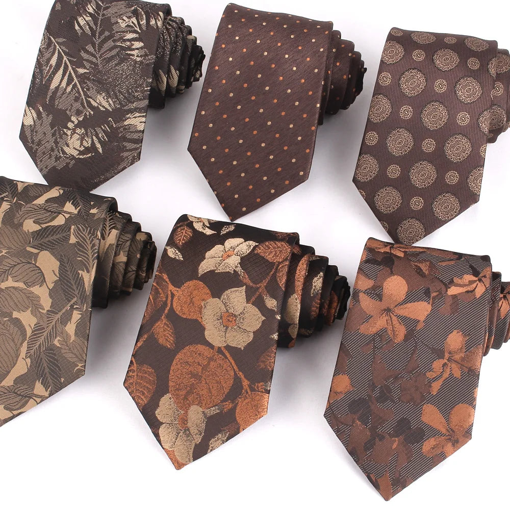 Gravata Estampada Floral Lorennzi Vitale 2