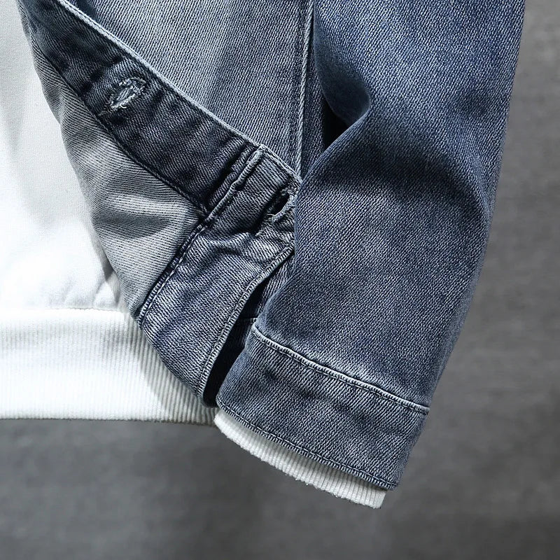 Jaqueta Jeans Masculina Lorennzi Braxton 5
