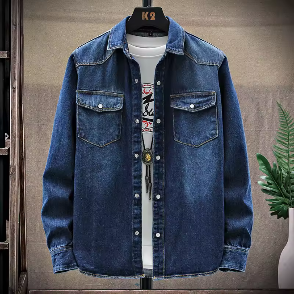 Jaqueta Jeans Masculina Lorennzi Dallas 3