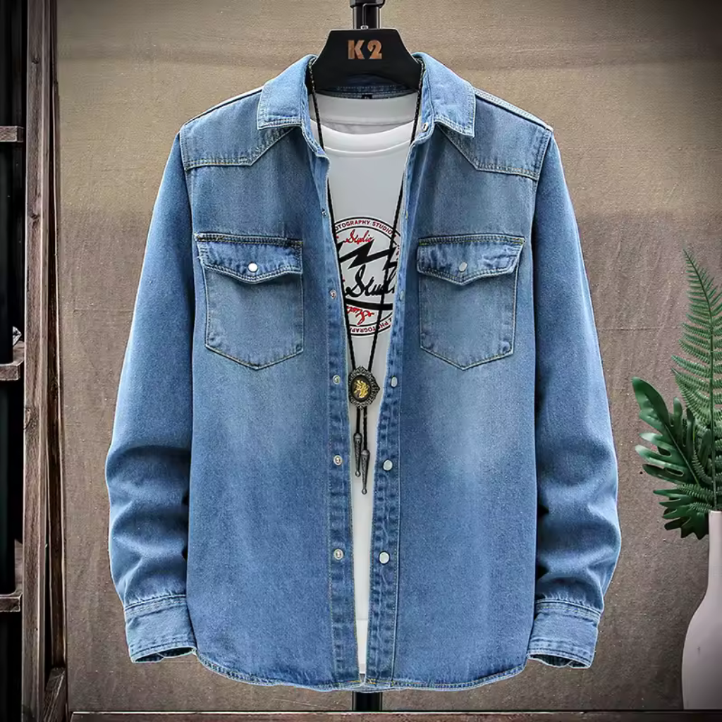 Jaqueta Jeans Masculina Lorennzi Dallas 5
