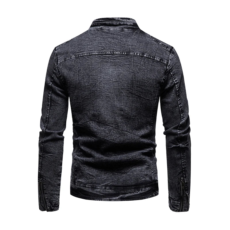 Jaqueta Jeans Masculina Lorennzi Preston 6