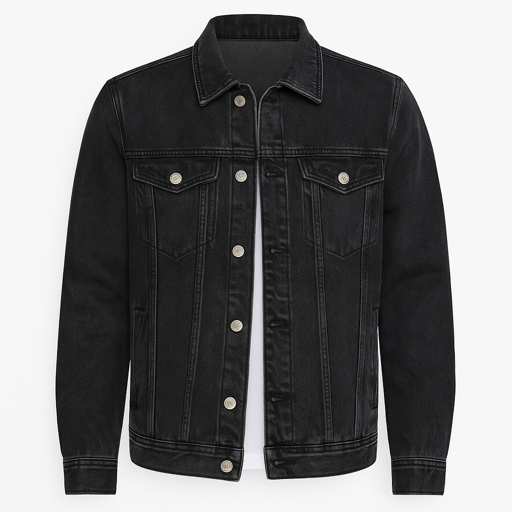 Jaqueta Jeans Masculina Lorennzi com Botões 6