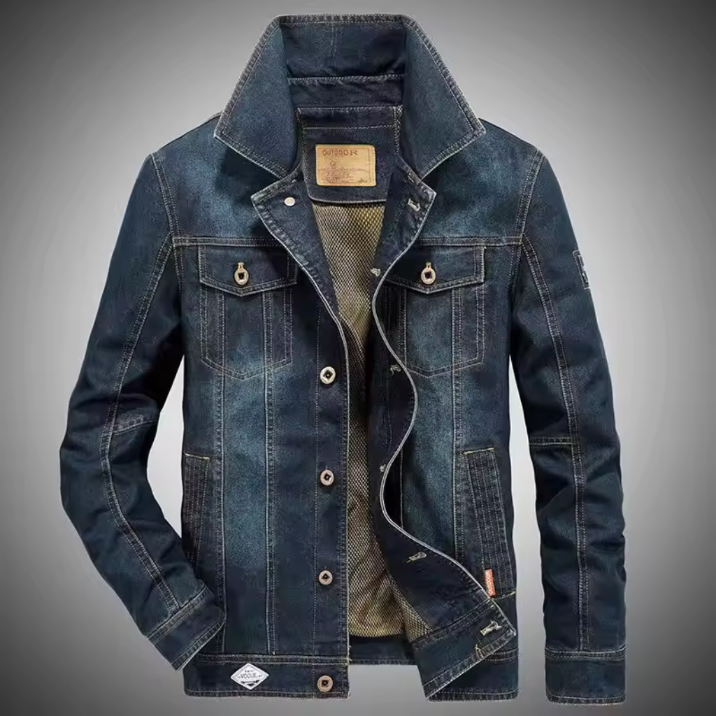 Jaqueta Masculina Jeans Lorennzi Easton 3