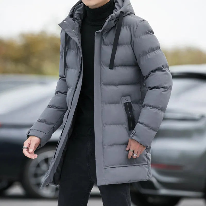 Jaqueta Puffer Masculina Alongada Lorennzi 3
