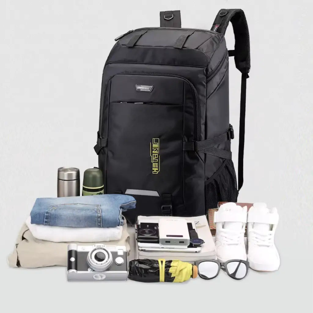 Mochila-Impermeavel-Forge-Lorennzi-60L-Preto-Itens