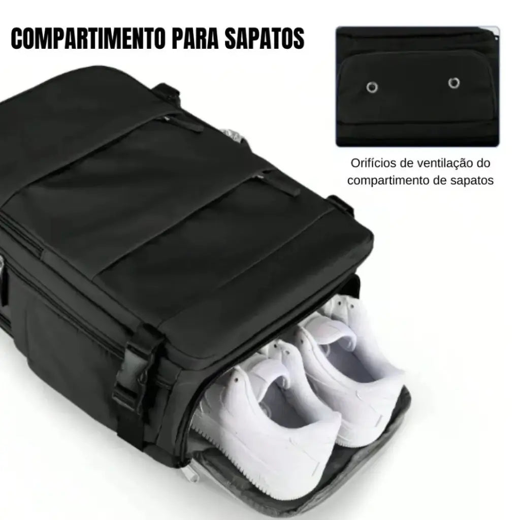Mochila Executiva 50L Impermeável Pack Lorennzi 5