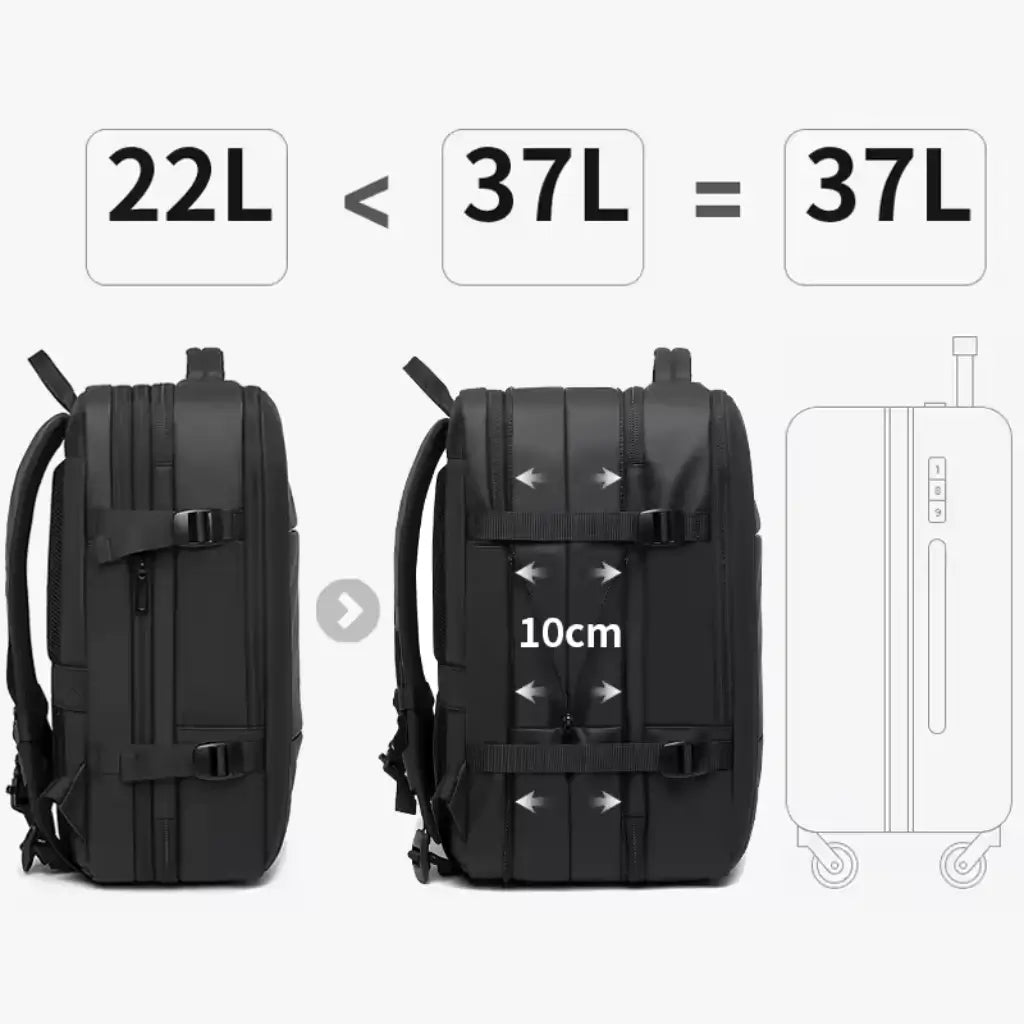 Mochila Executiva Notebook 17" Bag Lorennzi 5
