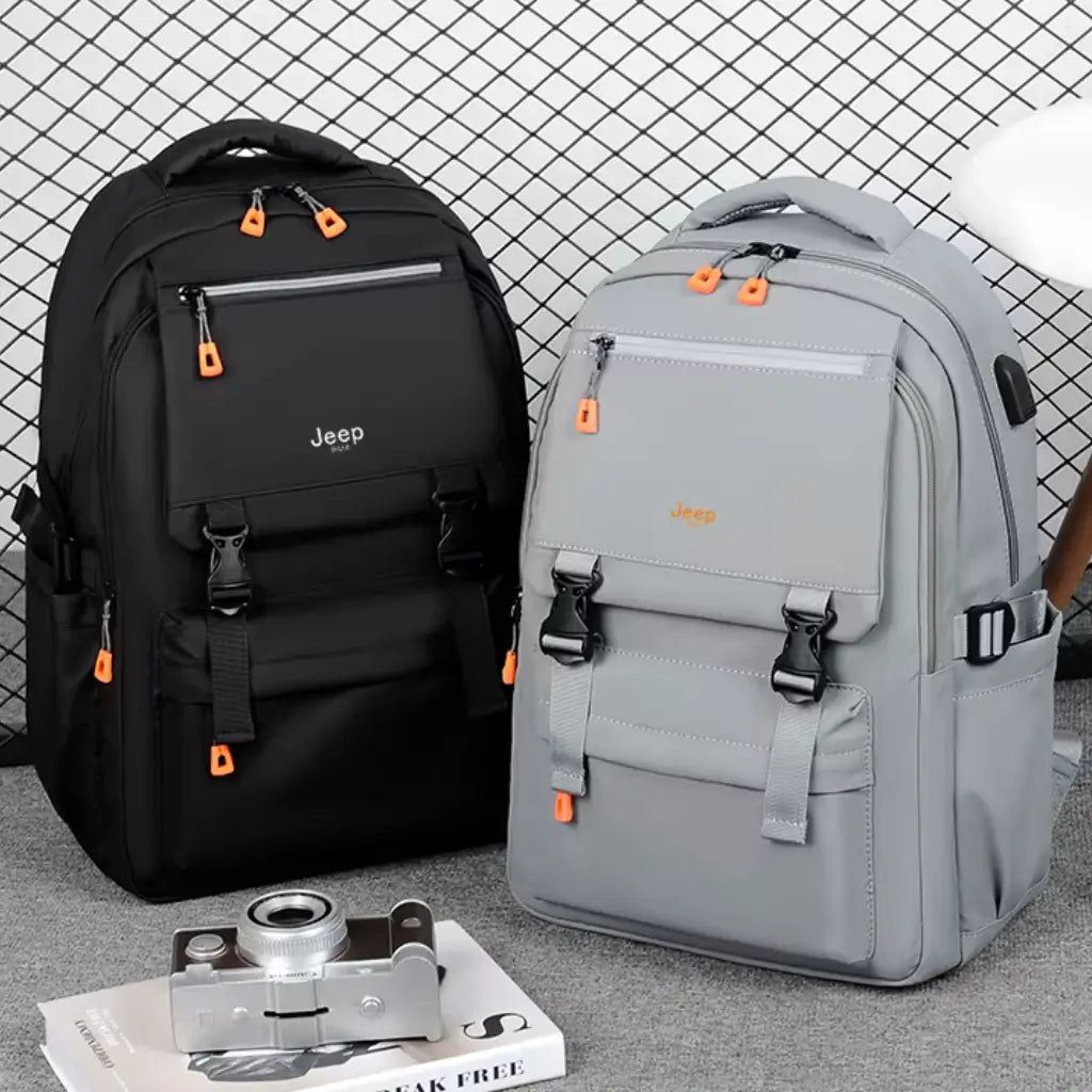 Mochila Masculina Impermeável Jeep Lorennzi 3