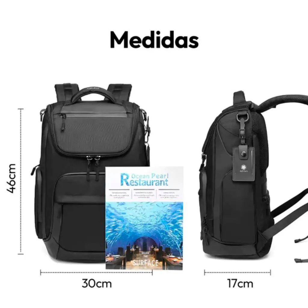 Mochila Notebook Impermeável 15,6" Pack Lorennzi 9