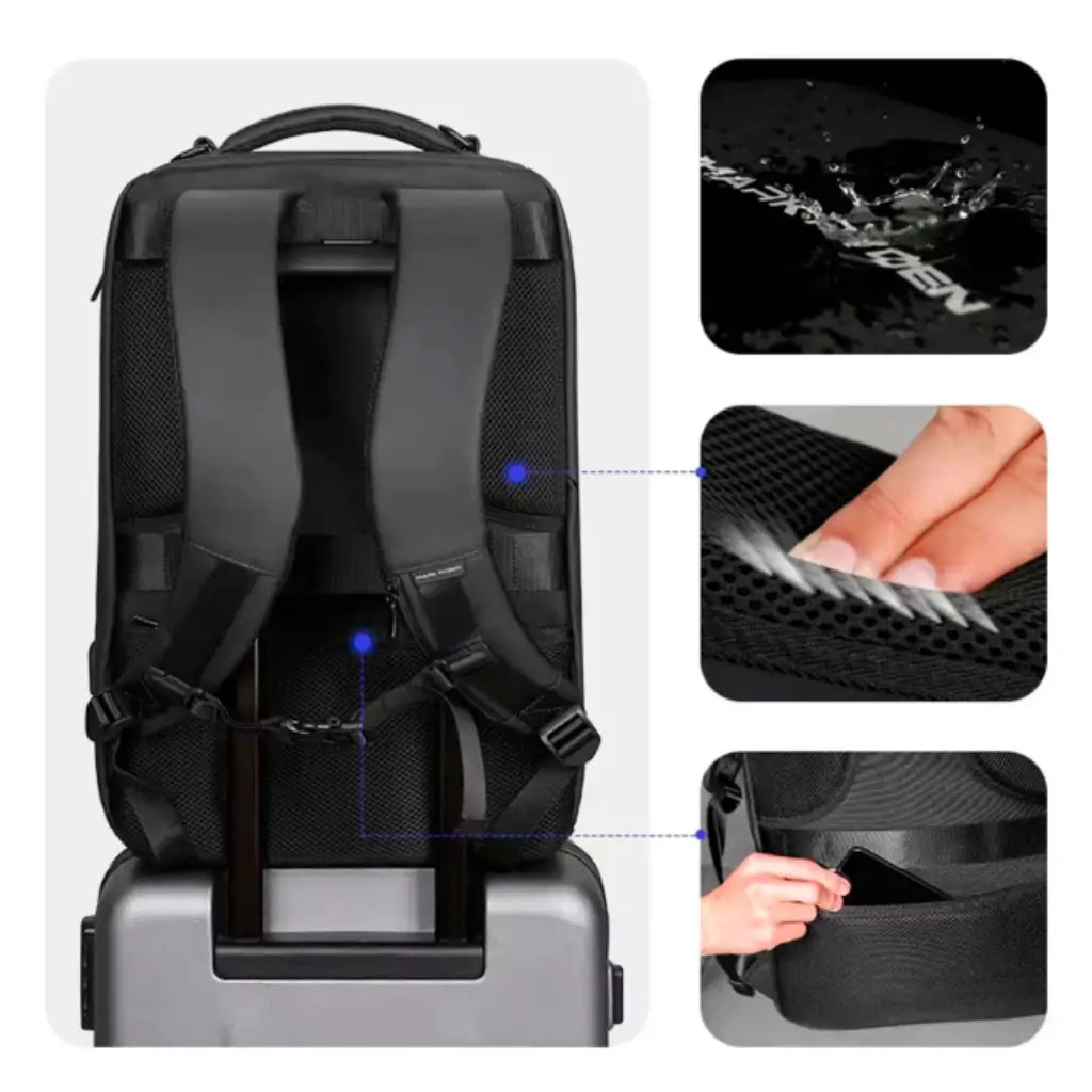 Mochila Notebook Impermeável 17.3" Draven Lorennzi 11