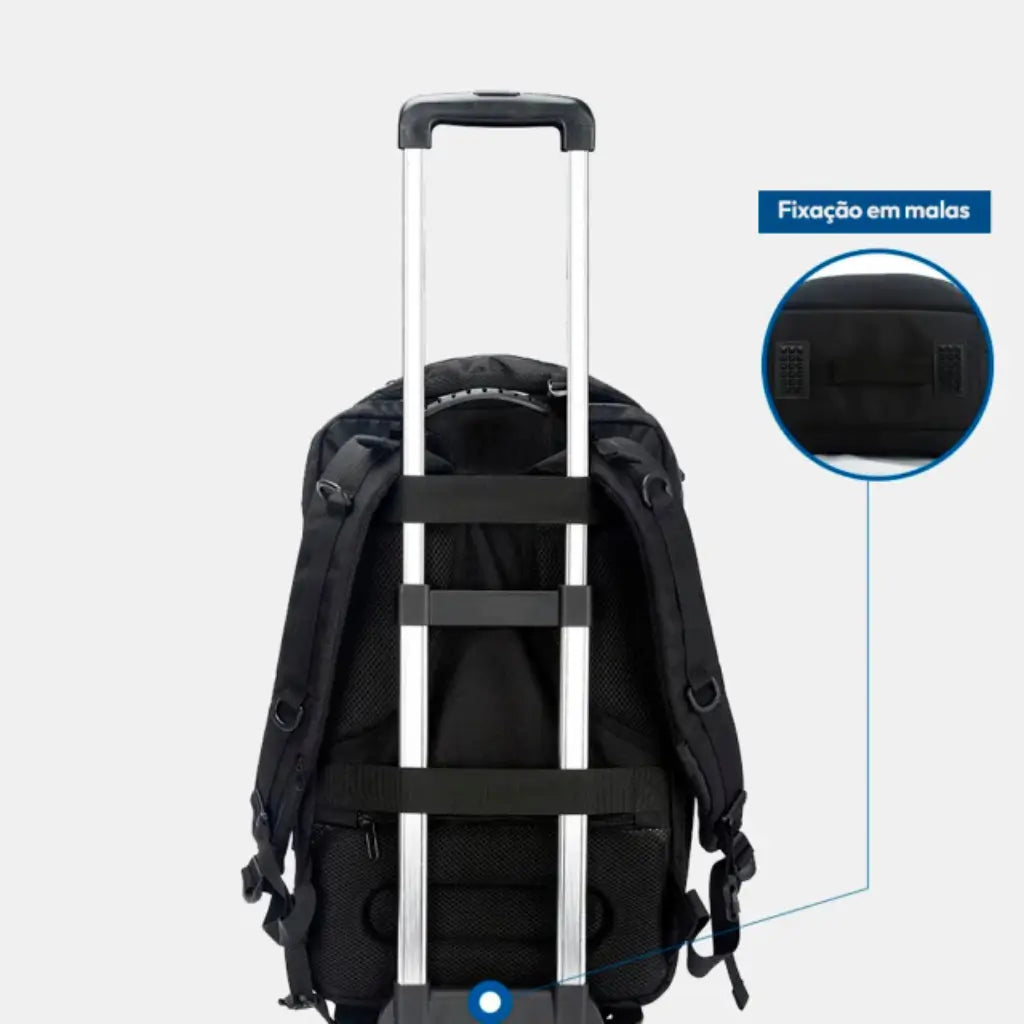 Mochila Notebook Impermeável 17" USB Vortex Lorennzi 9